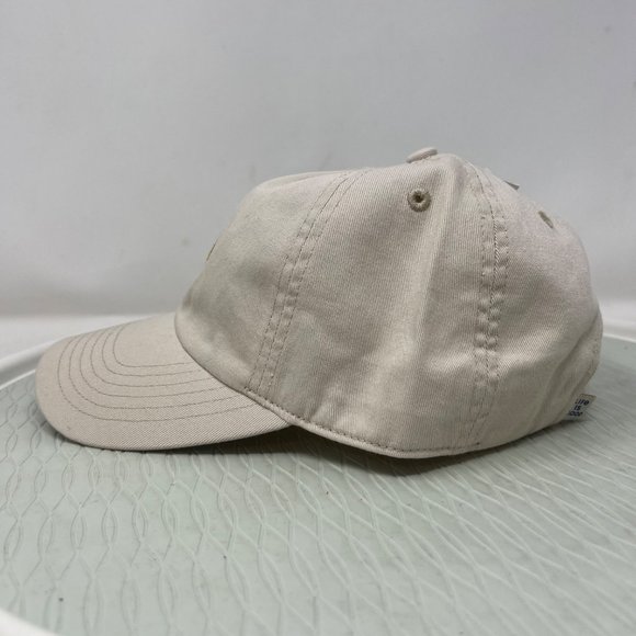 A Chill Cap Rise and Shine Sun Mens OS Strapback Cotton Cream Outdoor NEW - Picture 3 of 10